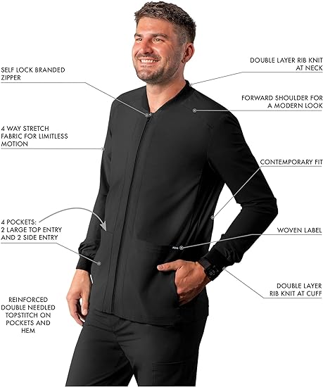 Men's Bomber Zipped Jacket