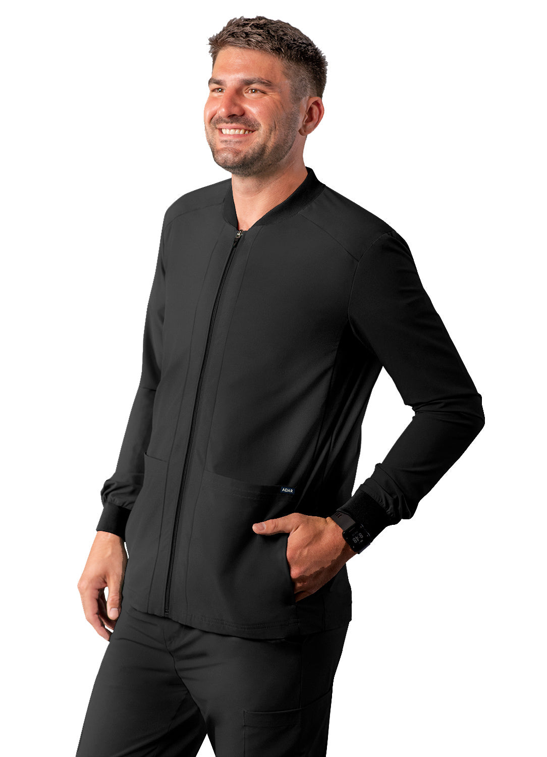 Men's Bomber Zipped Jacket